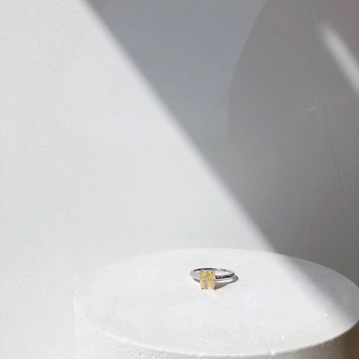 1.5ct Yellow Diamond Ring
