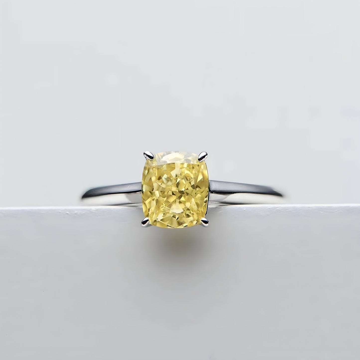 1.5ct Yellow Diamond Ring
